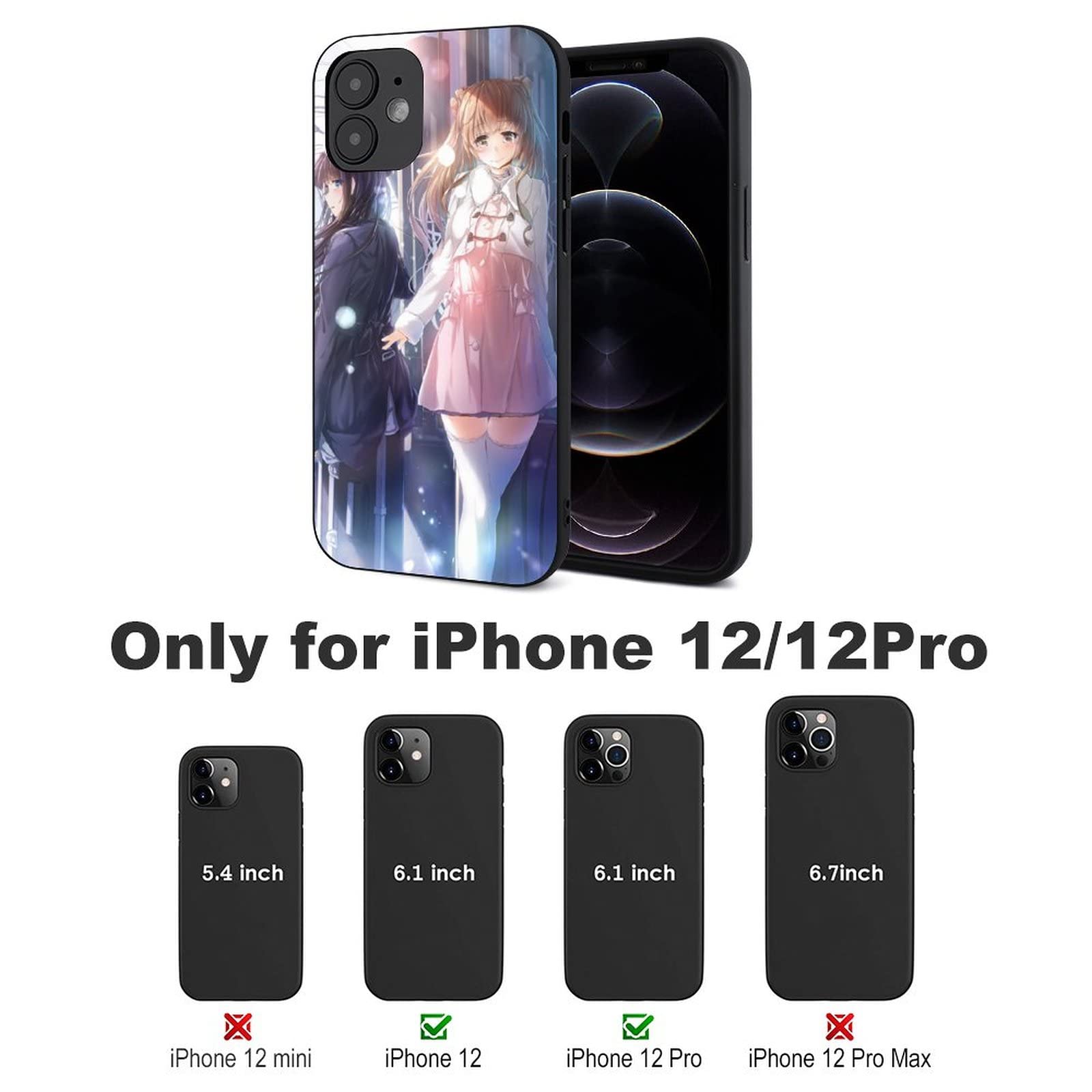 冬馬かずさ　iPhone ケース Amazon.co.jp: iPhone 12 用ケース 可愛い アニメ柄 WHITEALBUM2